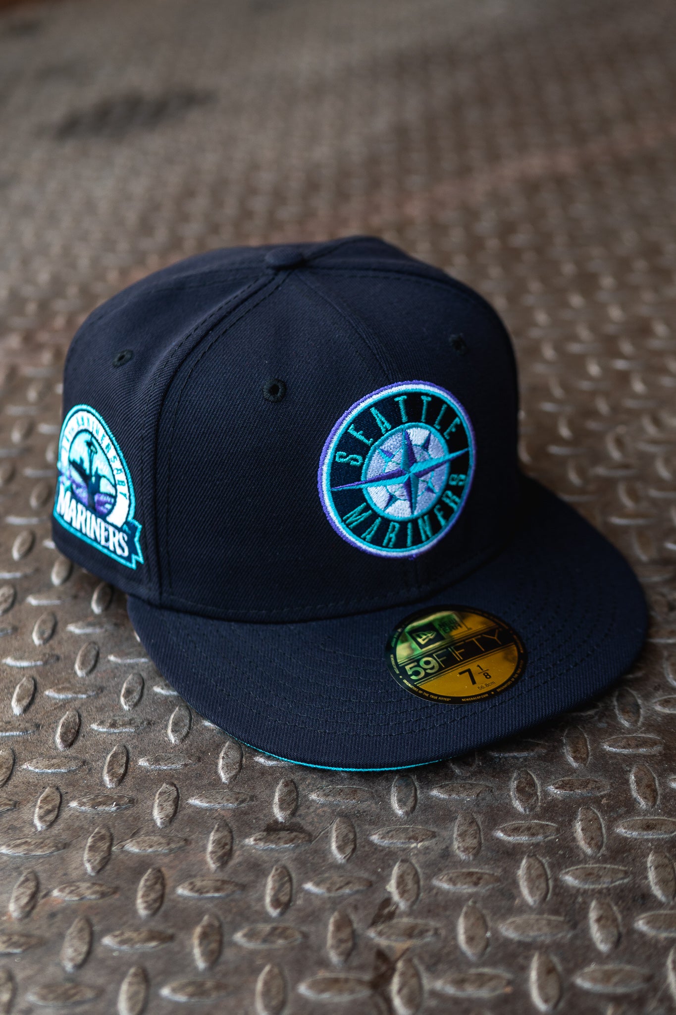 New Era Seattle Mariners 30th Anniversary Aqua UV (Navy Blue)