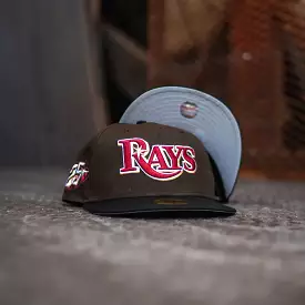 New Era Tampa Bay Rays 25th Anniversary Good Grey UV (Mocha/Black)