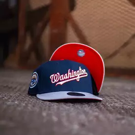 New Era Washington Nationals 2008 Inaugural Season Red UV (Navy/Grey)