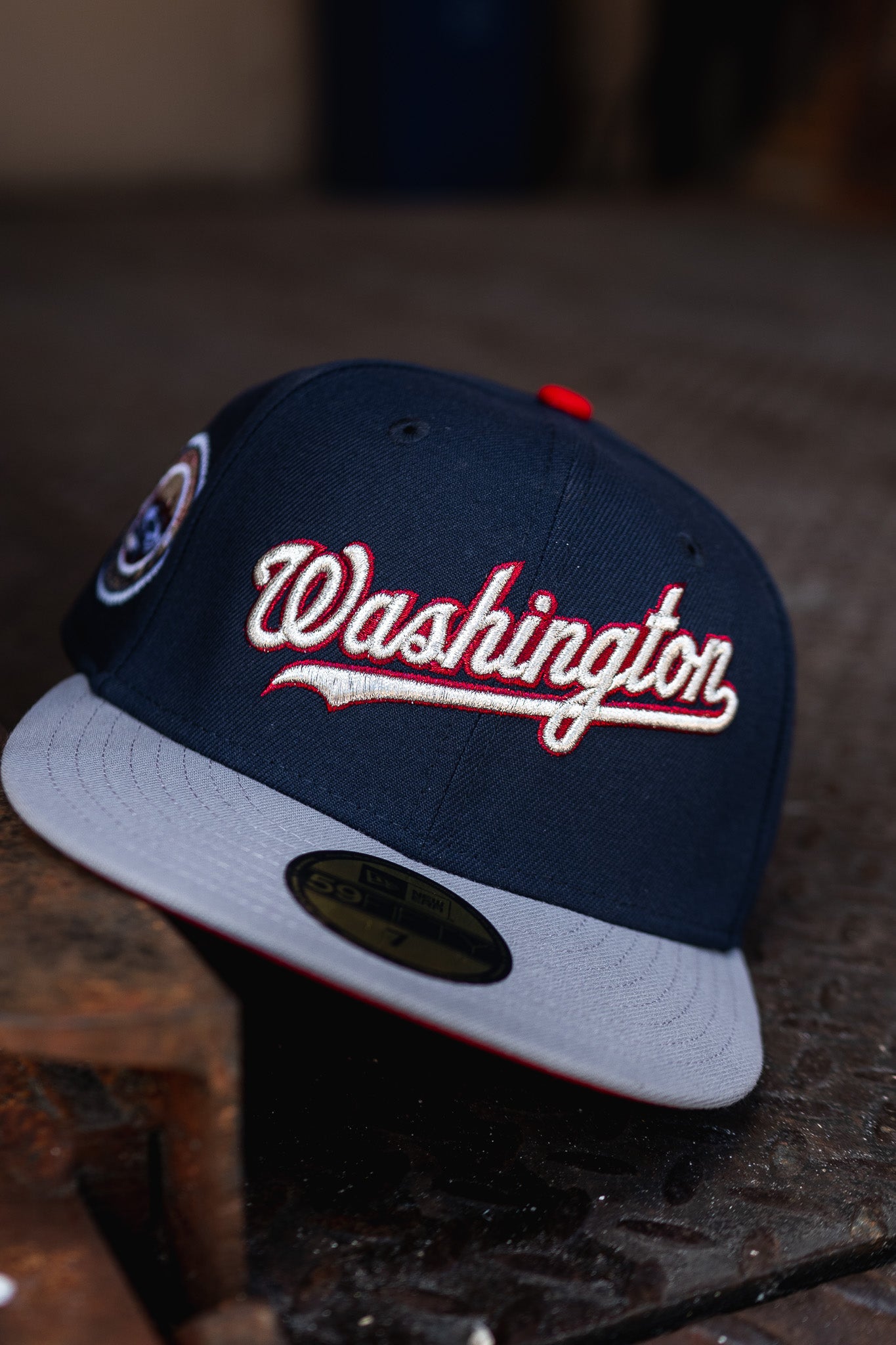 New Era Washington Nationals 2008 Inaugural Season Red UV (Navy/Grey)