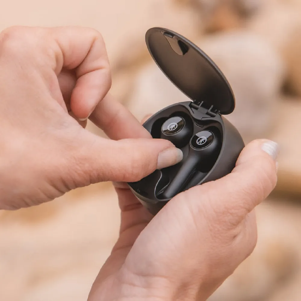 Outdoor Tech Ravens True Wireless Earbuds - Black