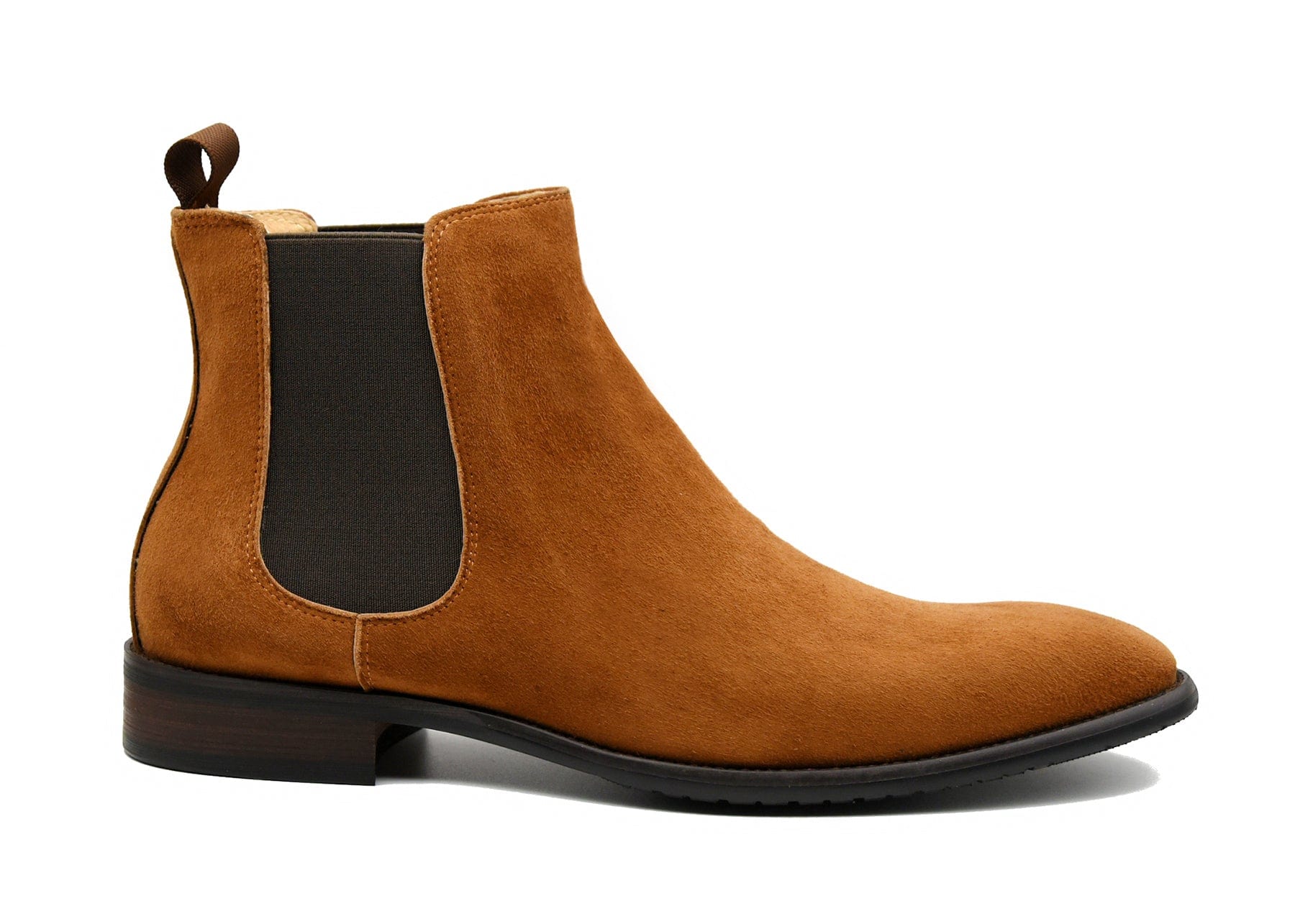 PARIS | Tan Suede Chelsea Boot