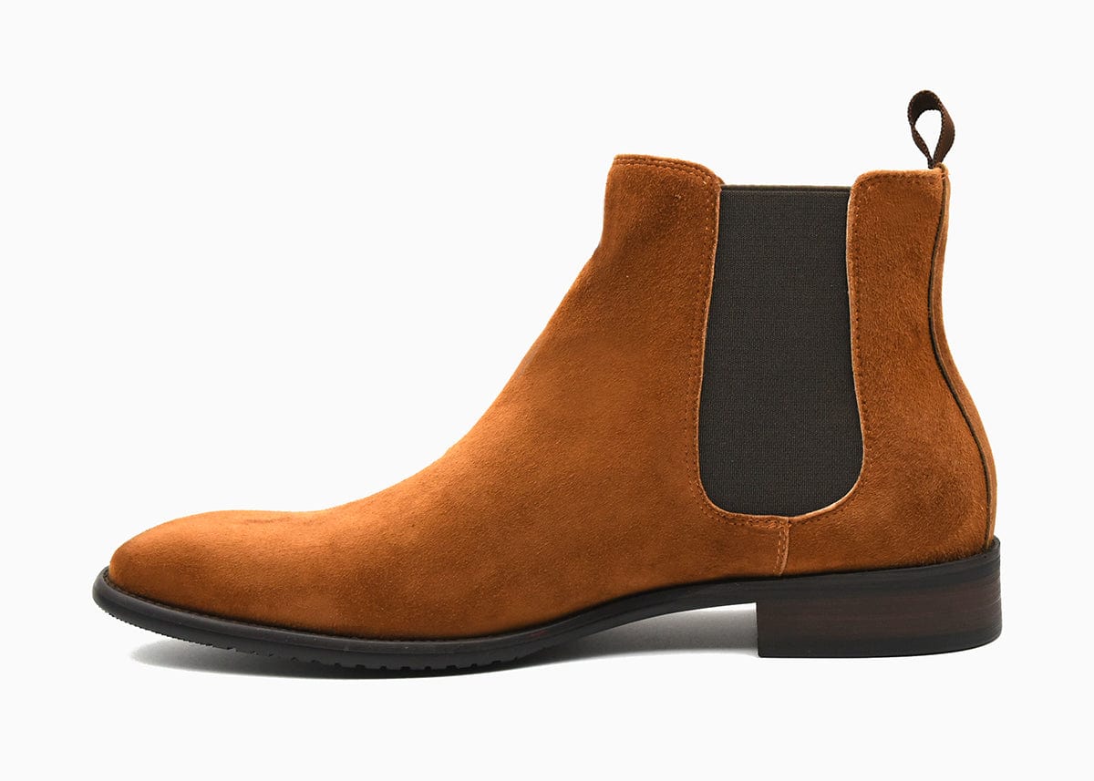 PARIS | Tan Suede Chelsea Boot