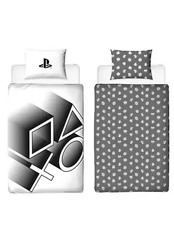 PlayStation Stretch Duvet Cover Set by Sony | Kaleidoscope