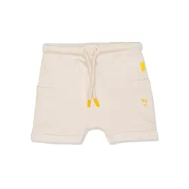 Recycled Cotton Cream Baby Shorts