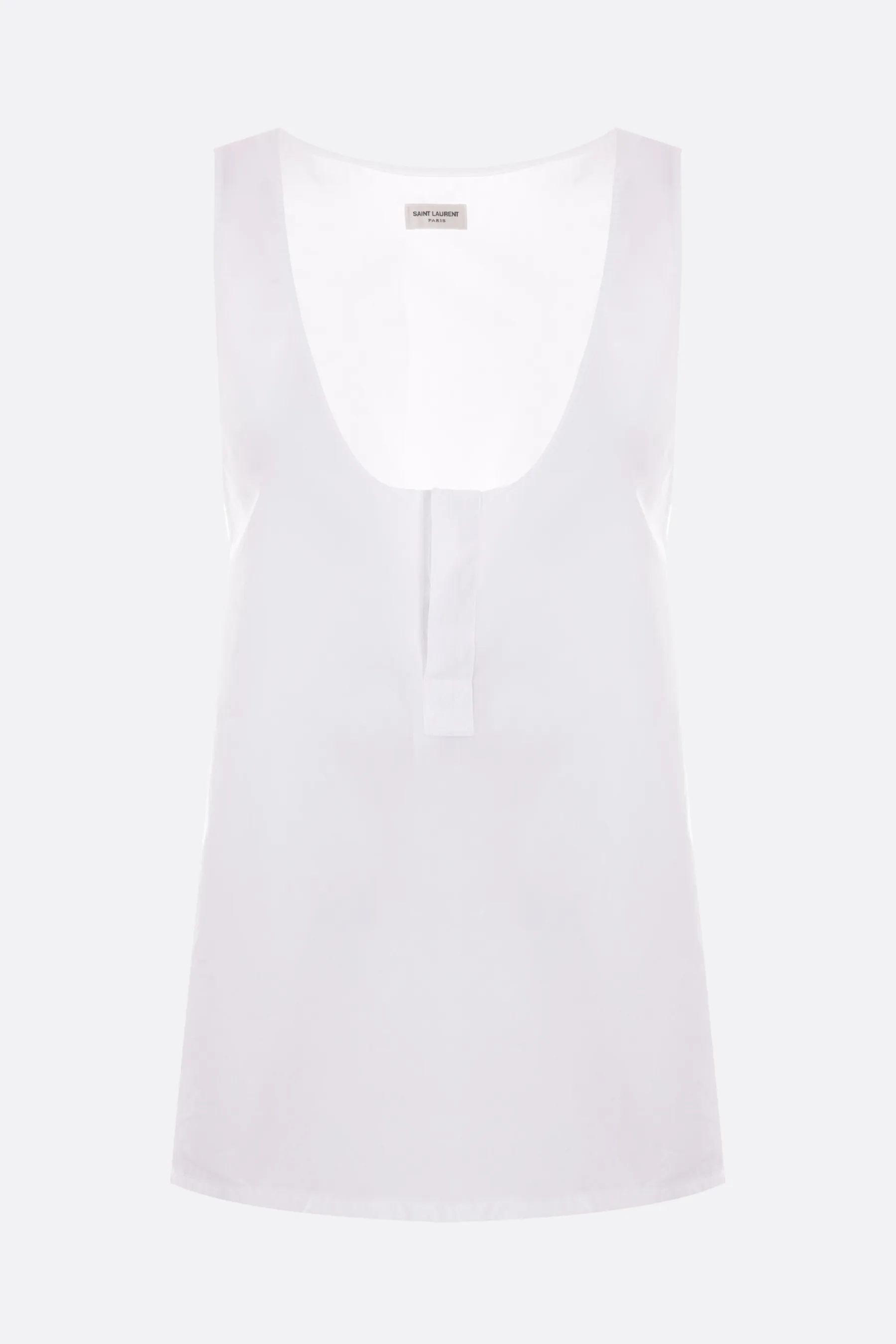 Saint Laurent  |U-Neck Plain Tanks & Camisoles