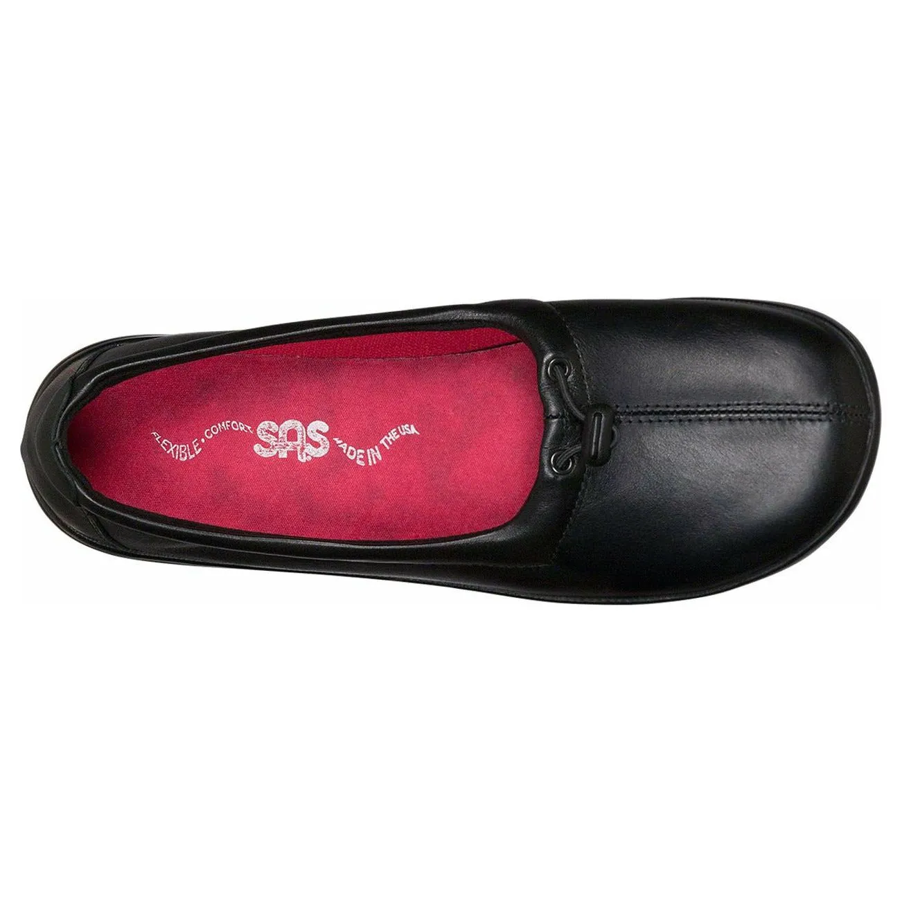 SAS Women's Funk Active Slip On in Black Wide