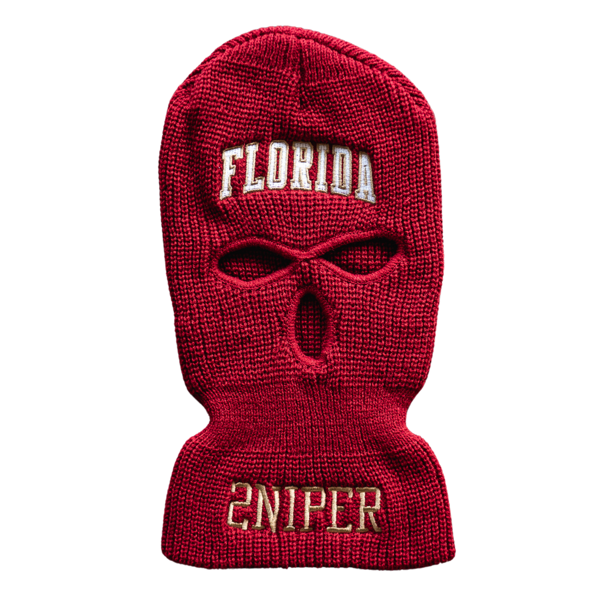 Sniper Gang Noles Ski Mask (Garnet)