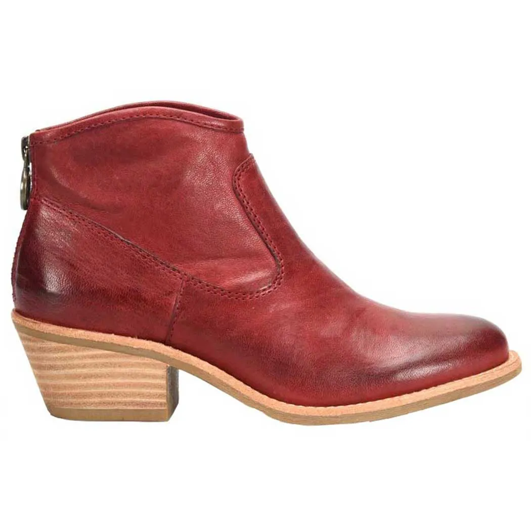 Sofft Aisley Ankle Bootie Rosso Red (Women's)