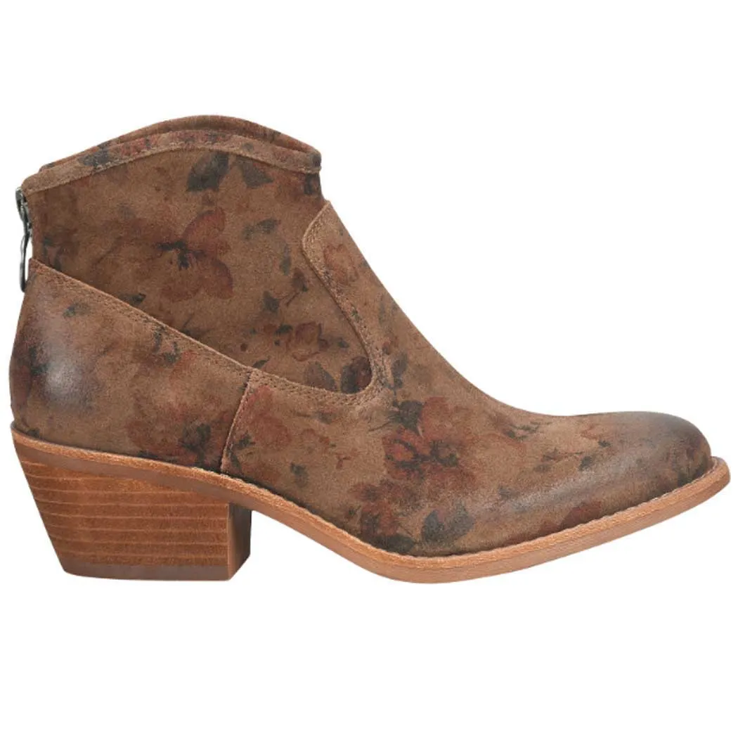 Sofft Aisley Bootie Brown Floral (Women's)