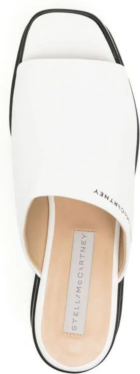 Stella McCartney platform-sole slip-on sandals White