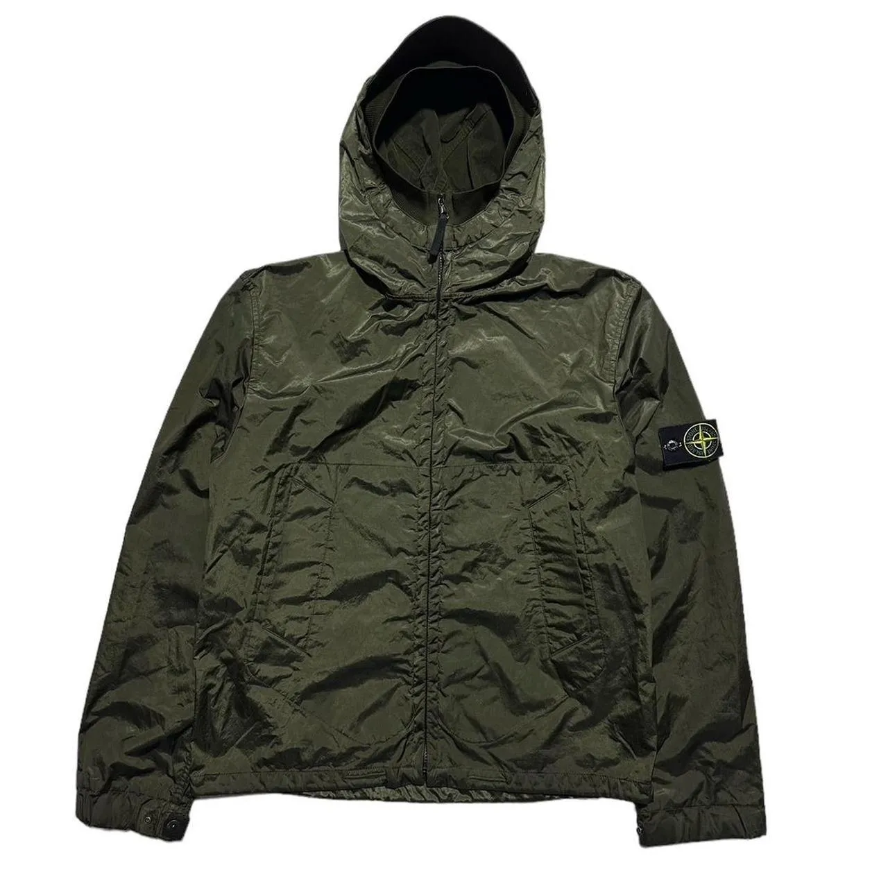 Stone Island Green Nylon Jacket