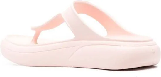 Stuart Weitzman open toe slip-on sandals Pink