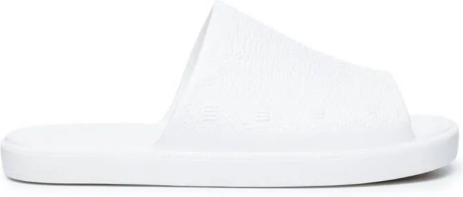 Suicoke Subim textured slip-on slides White