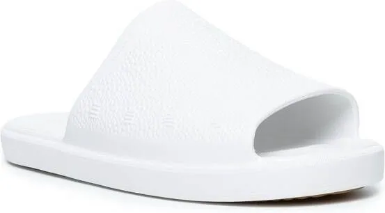 Suicoke Subim textured slip-on slides White