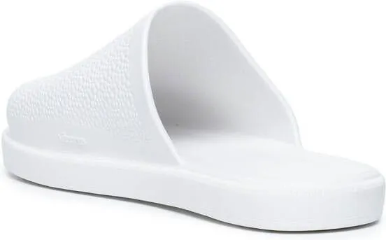 Suicoke Subim textured slip-on slides White