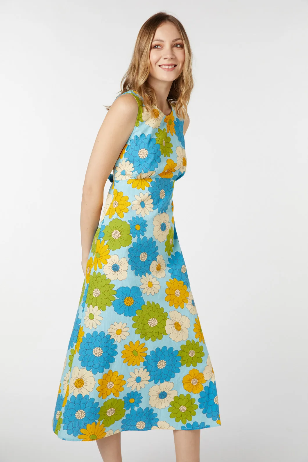 Susan Floral Midi Dress