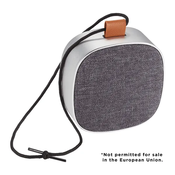 Tahoe Metal & Fabric Waterproof Bluetooth Speaker