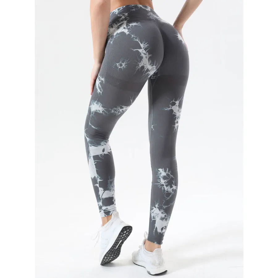 Tie-Dye High Waist Active Leggings