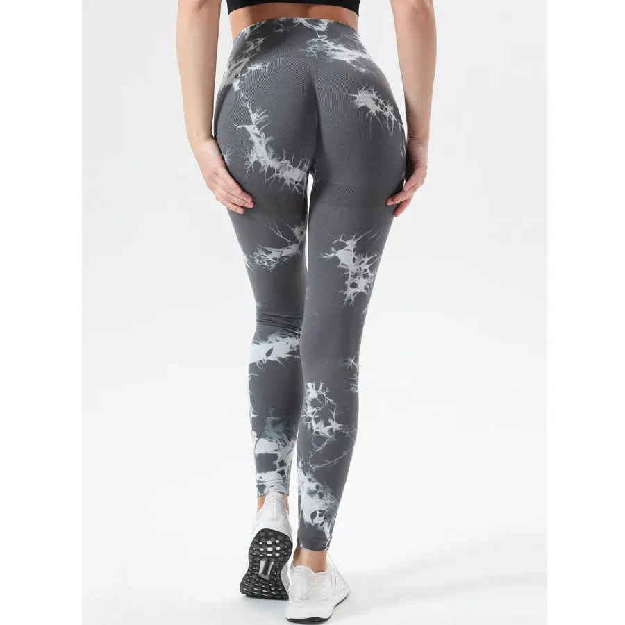 Tie-Dye High Waist Active Leggings