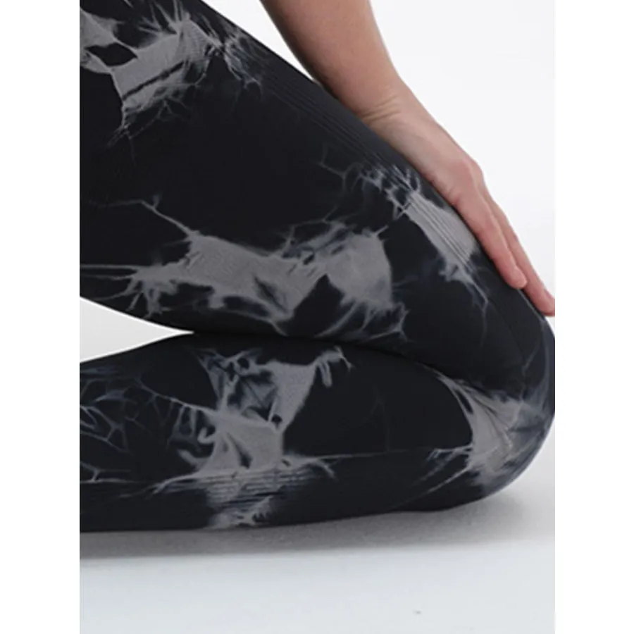 Tie-Dye High Waist Active Leggings