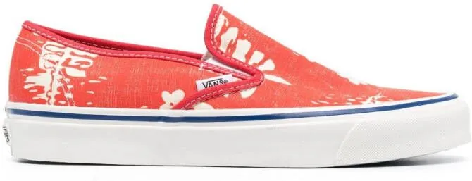 Vans Slip On 48 Deck DX sneakers Red