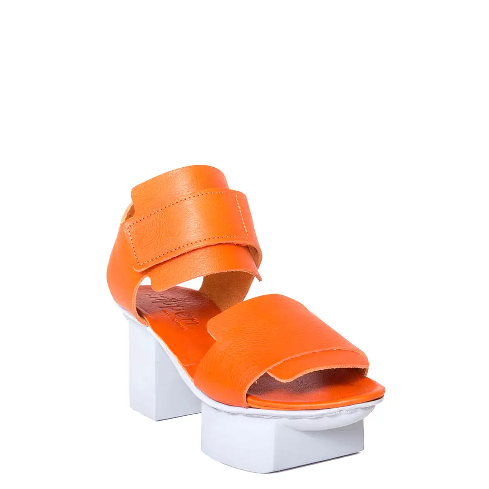 Visor Women's Leather Platform Sandal