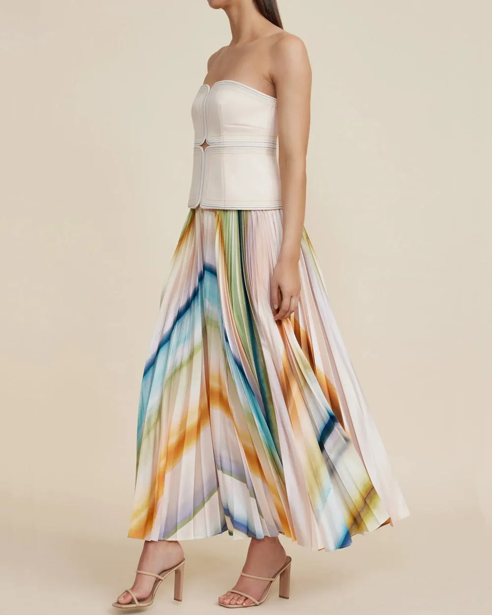 Watercolor Avonlea Midi Dress