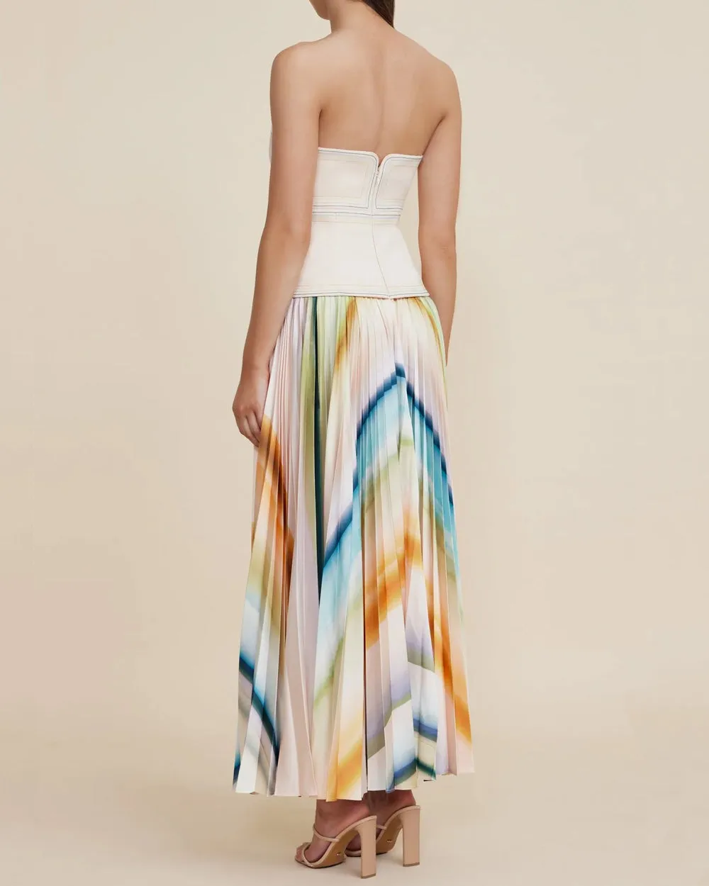 Watercolor Avonlea Midi Dress