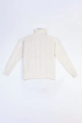 Women’s Cable Knit Turtleneck