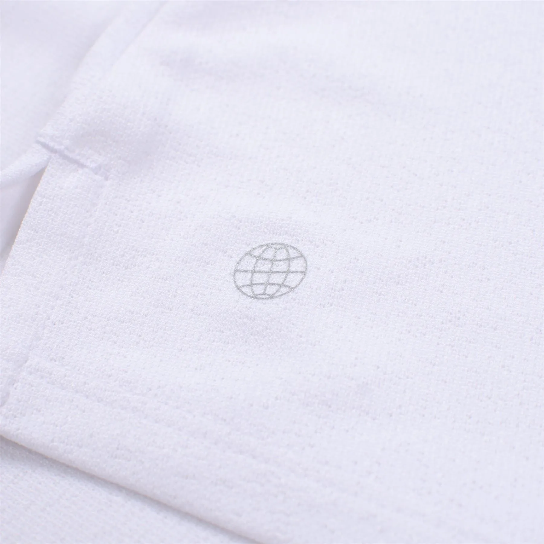 Womens Essential Henley Polo White - SS22