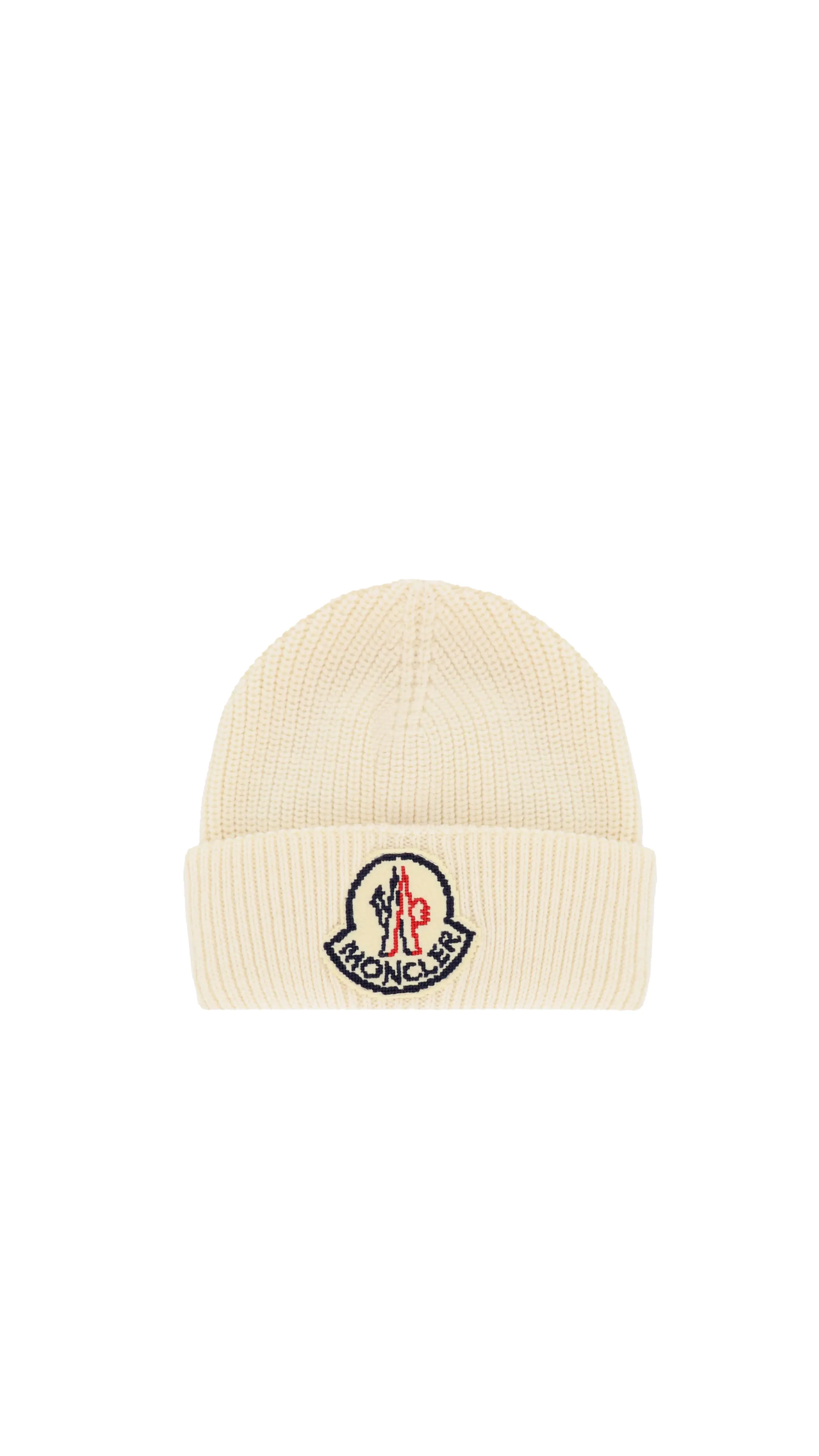 Wool Beanie - White