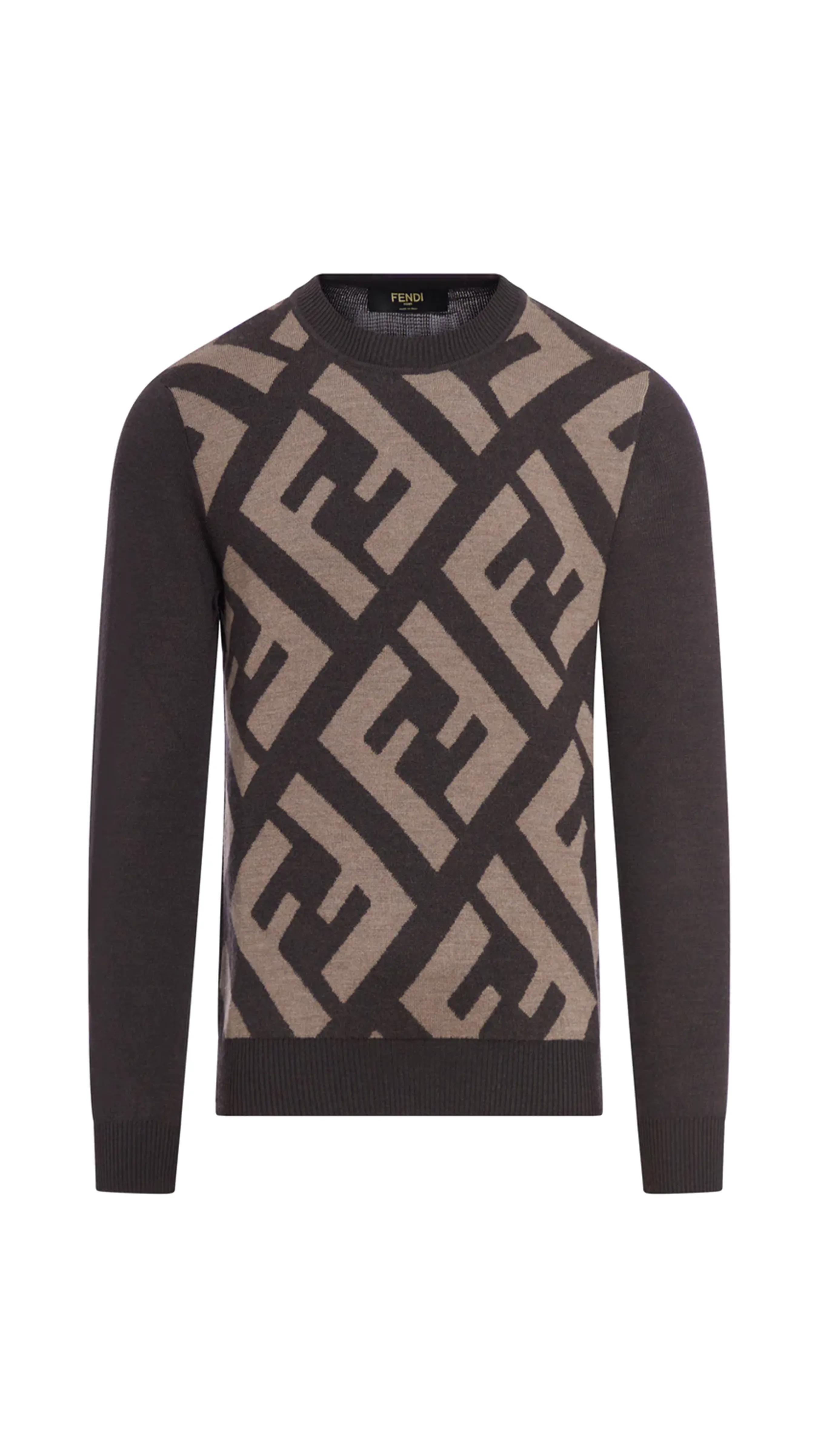 Wool Jumper - Brown