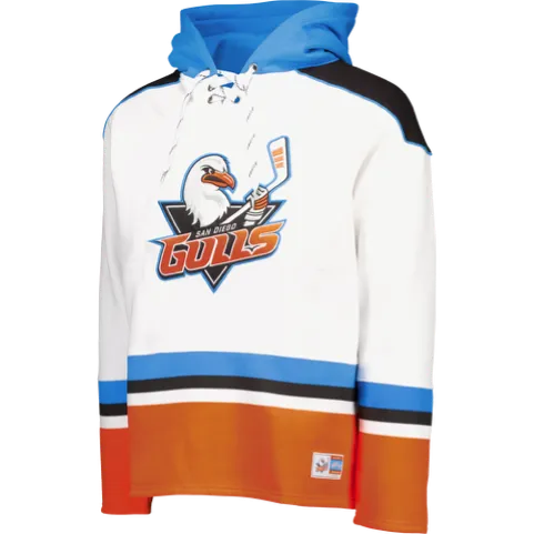 Youth San Diego Gulls White Hockey Hood