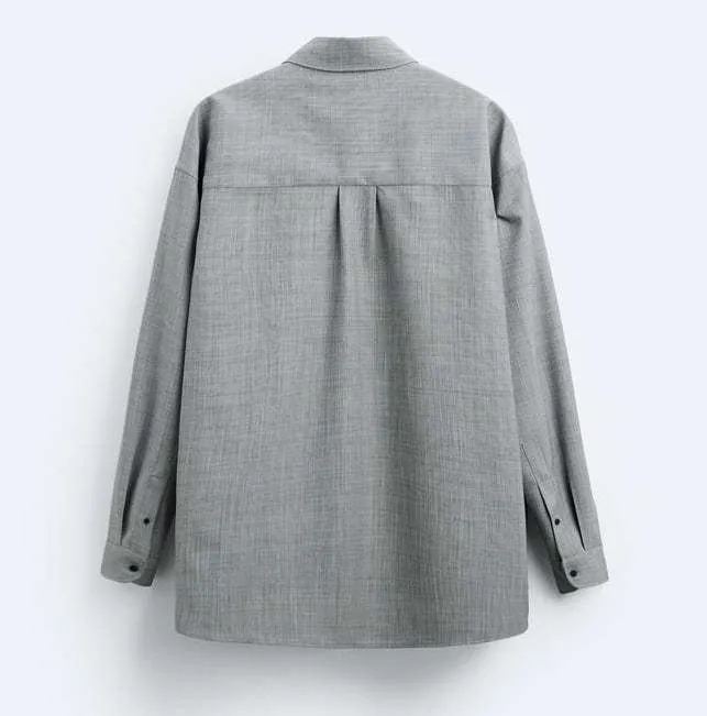 ZARA  |Wool Shirts