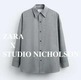 ZARA  |Wool Shirts